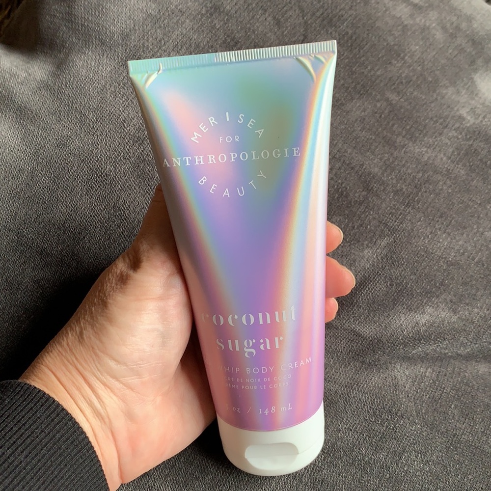 Mer-Sea & Co. Body Cream whip Anthropologie coconut sugar pink chic luxury nwt